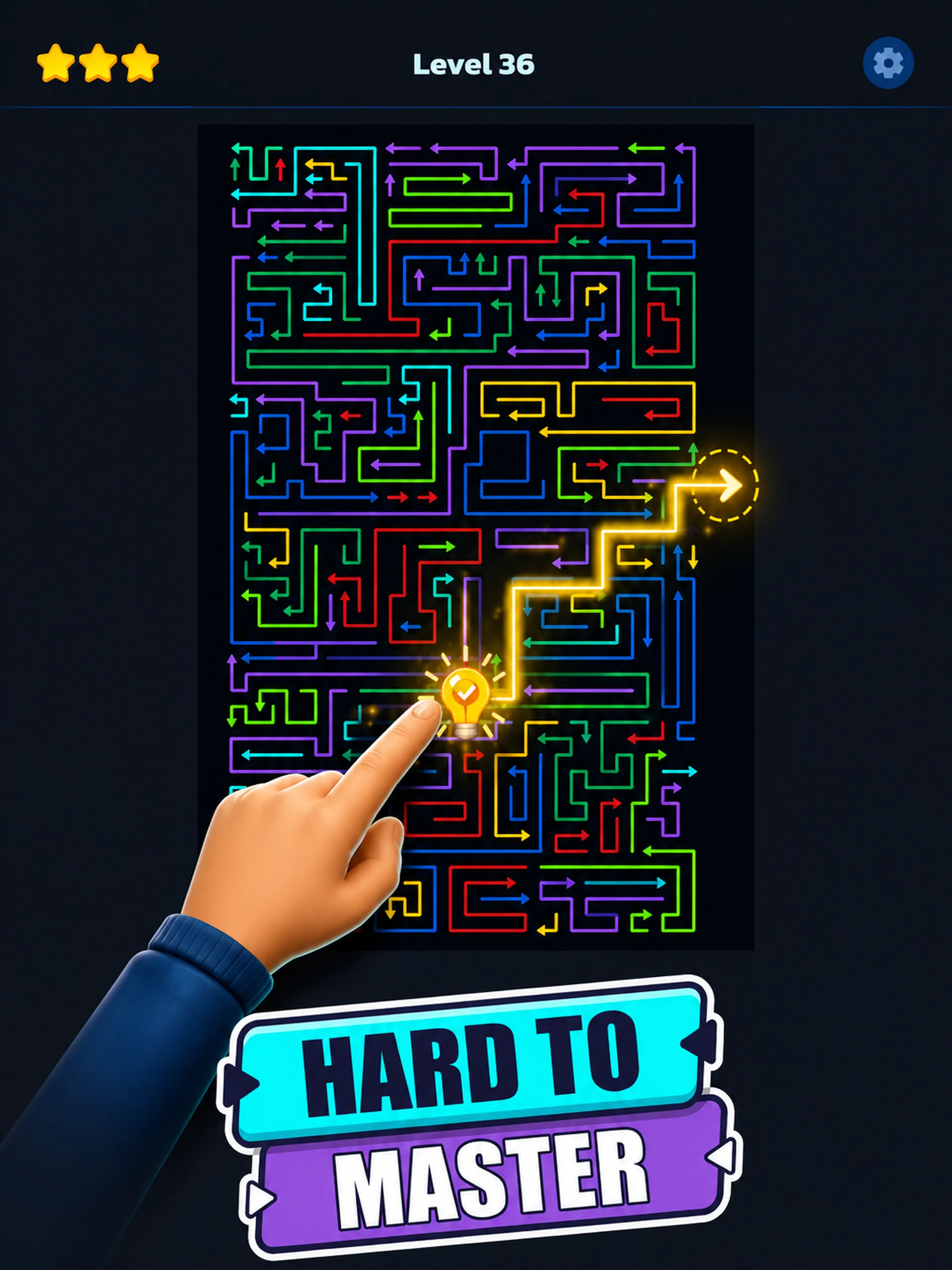 Line Out! : Puzzle Escape Game screenshot